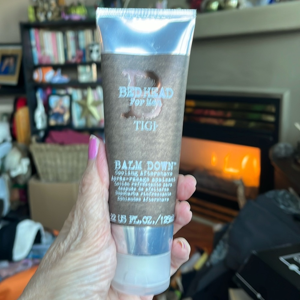 Bed Head For Men Tigi Balm Down Cooling Aftershave 125ml.  New!